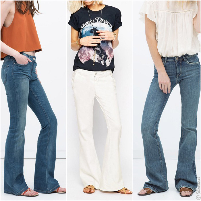 Shoes to Wear with Flare Jeans
