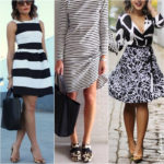 shoes to match black and white dress