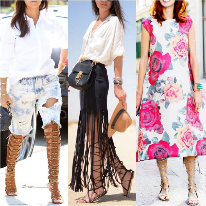 How to Wear Gladiator Sandals this Summer