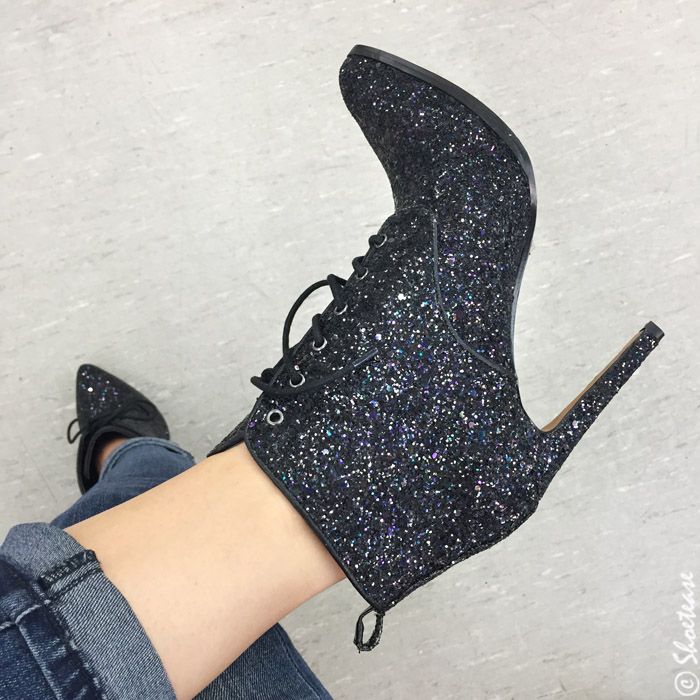 Dixie outlet shoe shopping glitter boots