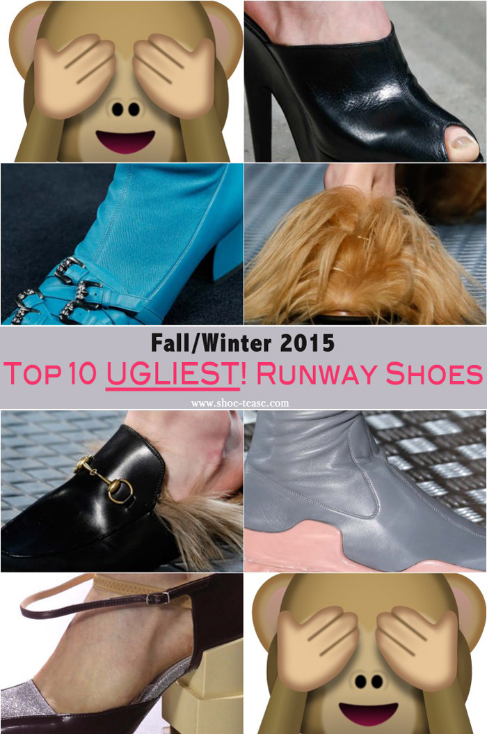 The Ugliest Shoes from the Fall 2015 Runways