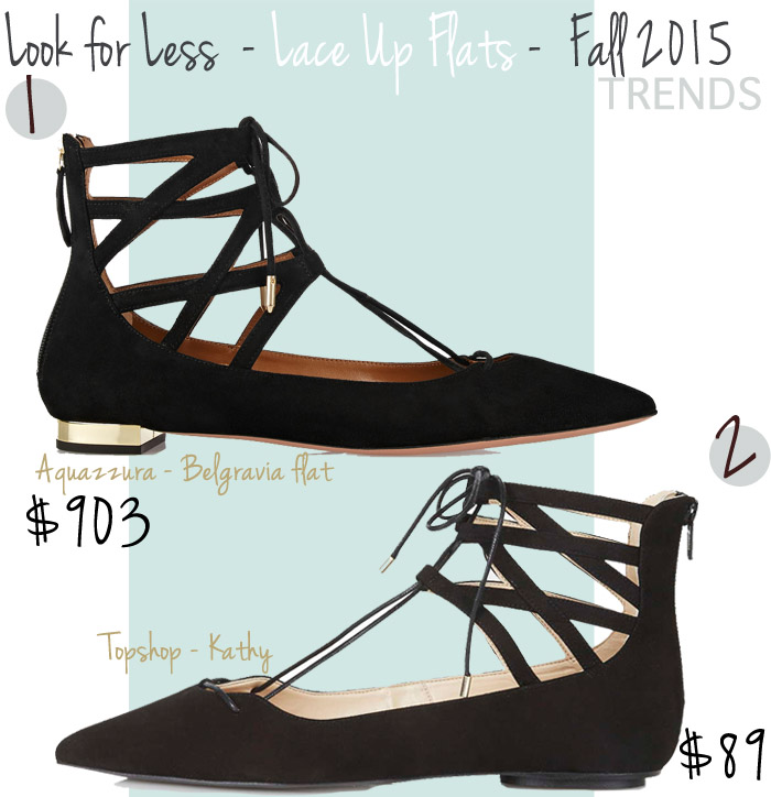 lace up ballet pumps