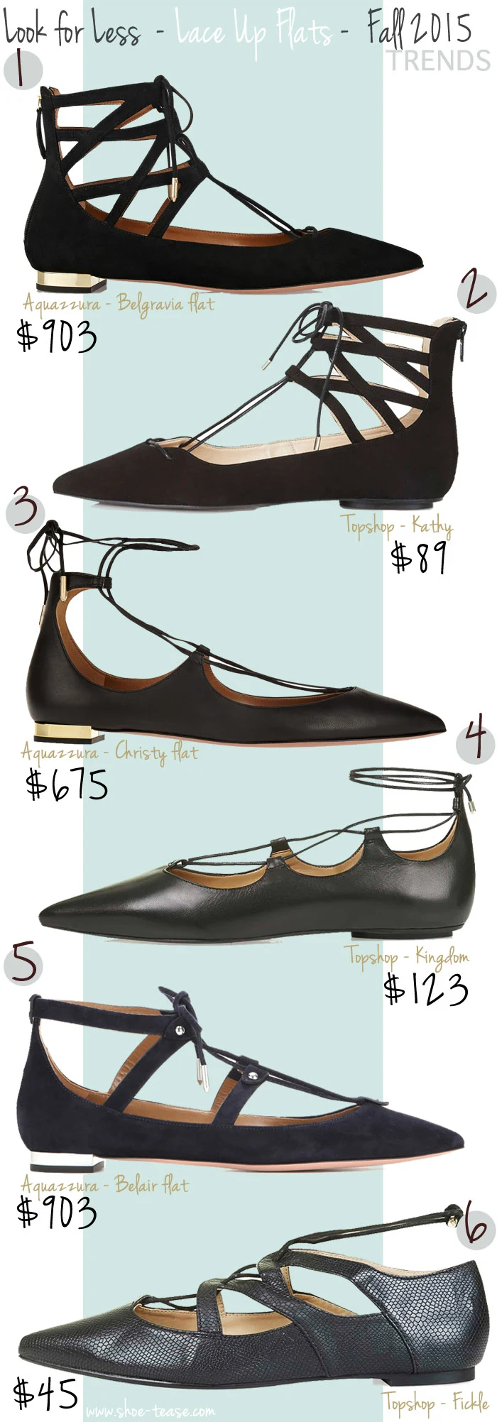 black lace flat shoes