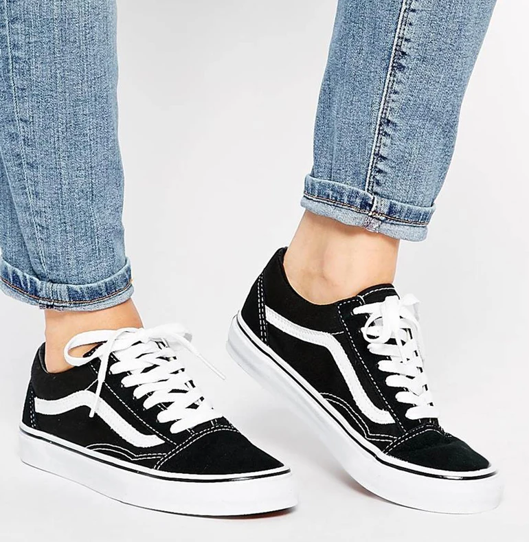 Shoes to wear with skinny jeans Vans OLD SKOOL