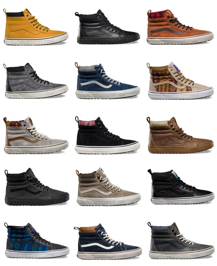 vans weatherized shoes