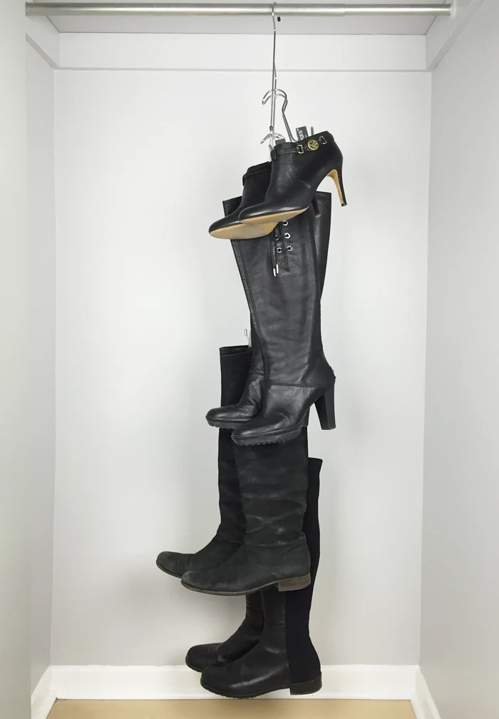 The Boot Rack™ (Rack + 6 Boot Hangers) - Boottique