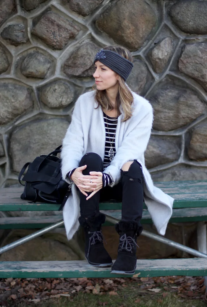 Waterproof sheepskin deals boots