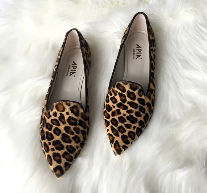 Leopard Print Loafers for Sale