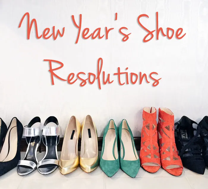 new years resolutions shoes