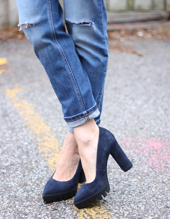 Found! The Perfect High Heels for Winter (with Lug Sole & all)