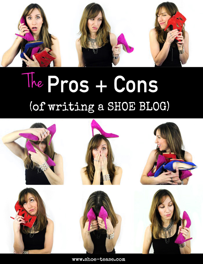 Writing a Shoe Blog - Pros and Cons