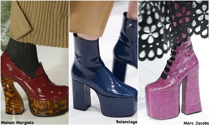 Fall 2016 Shoe Trends - 70s Platforms