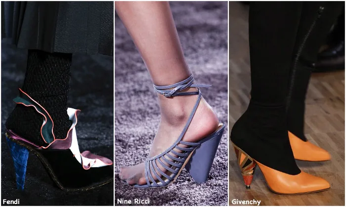 Fall 2016 Shoe Trends - Cone Heels