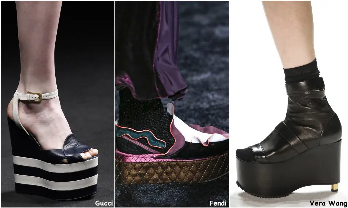 Fall 2016 Shoe Trends - Flatforms