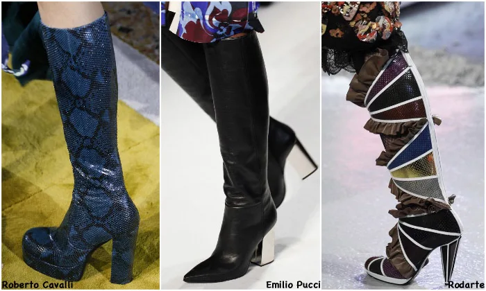 Fall 2016 Shoe Trends - Knee High Boots