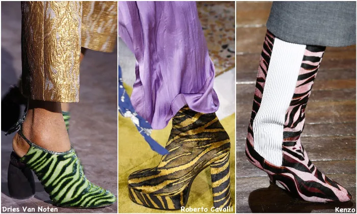Fall 2016 Shoe Trends - Zebra print