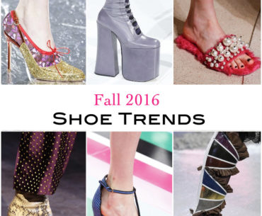 Women’s Fall 2016 Shoe Trends: Your Complete Guide Womens Fall 2016 Shoe Trends