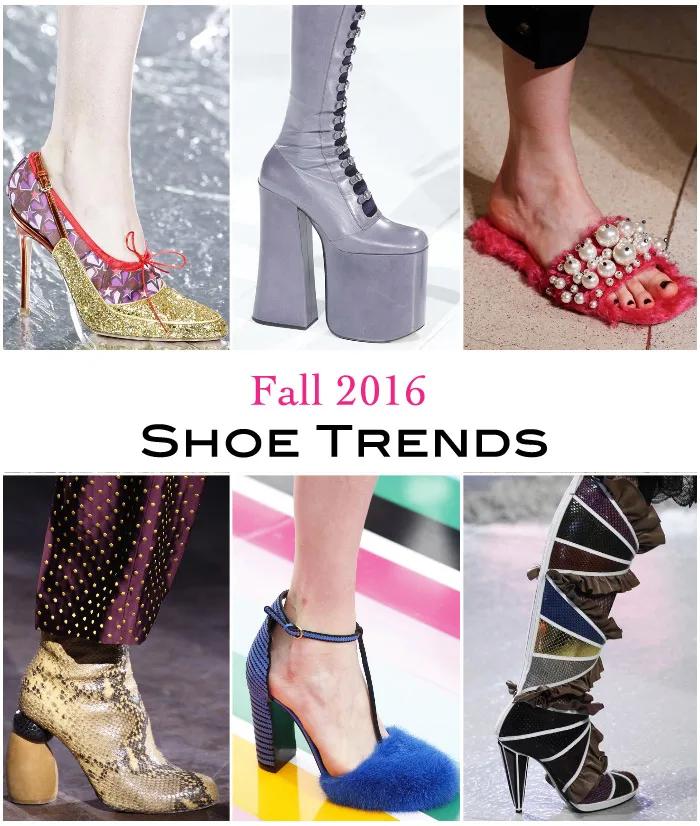 Womens Fall 2016 Shoe Trends