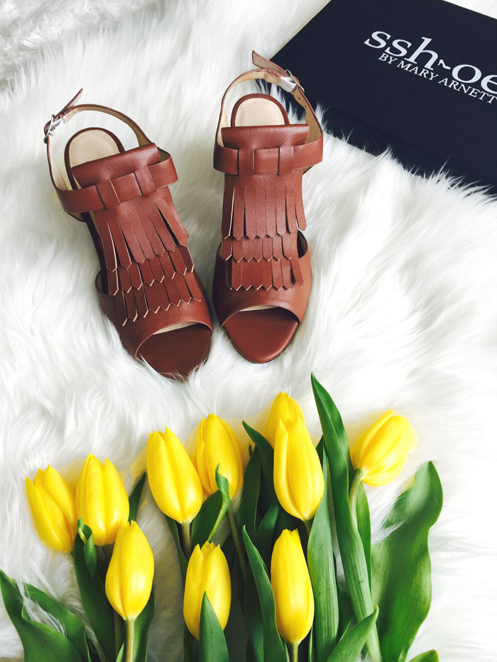 Brown Fringe Sshoes Quiet Comfortable Heels