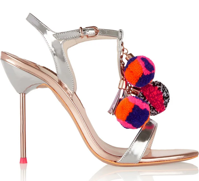 Sophia Webster Pom Pom Sandals