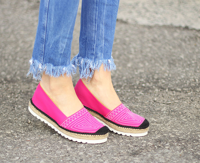 Pink Platform Espadrilles Made in Spain