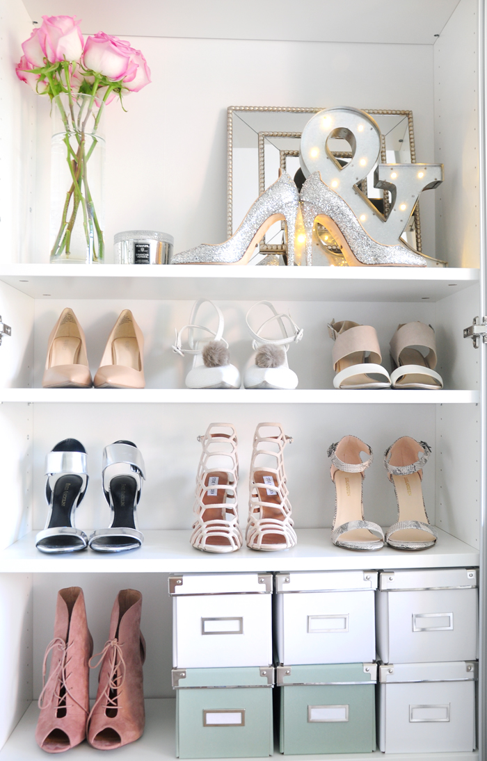 How to Organize Shoes in a Closet