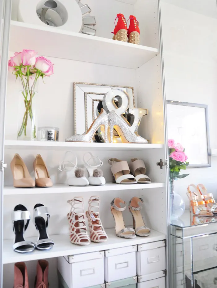 How to Organize Shoes in a Closet