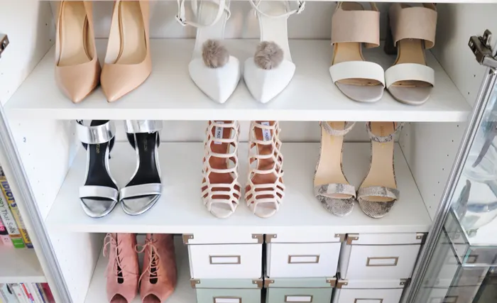 How to Organize Shoes in a Closet 7