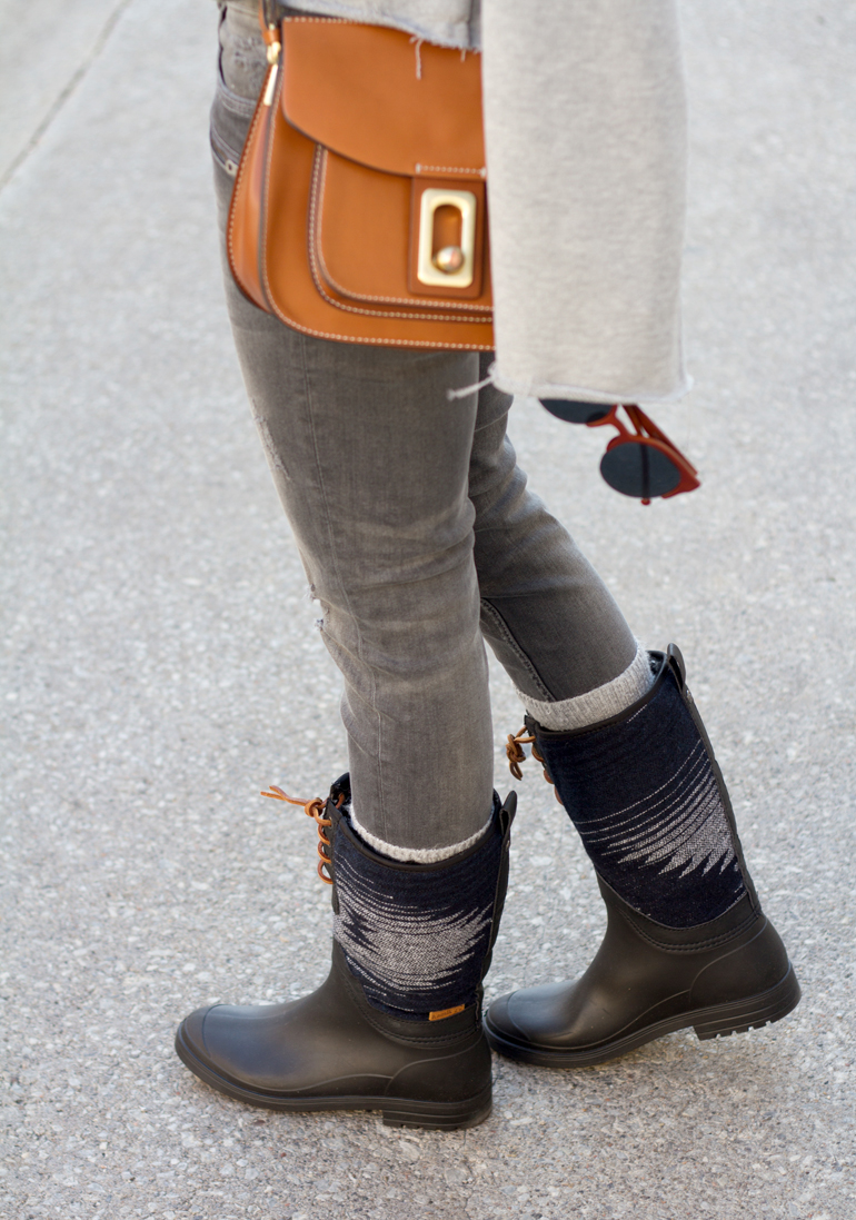 insulated ankle rain boots