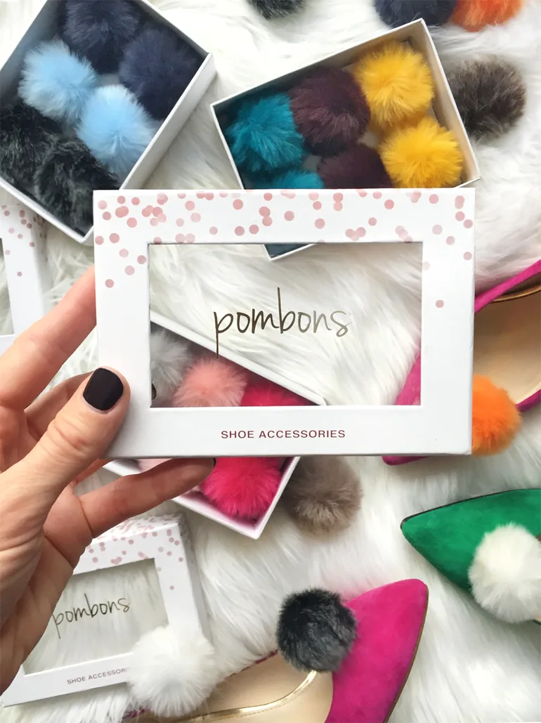 Faux Mink Shoe Pom Clips Faux Fur Shoe Accessories Burgundy Shoe Poms Burgundy Black Poms Pair Poms Faux Shoe Poms Craft Pom Pom
