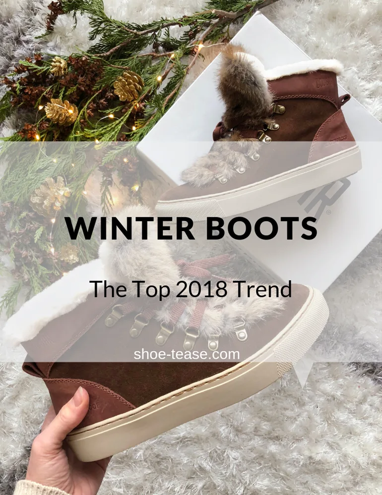 018 Winter Ankle Boots Shoe Trend