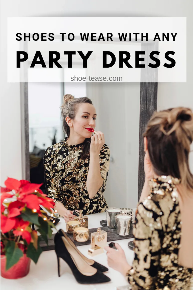 Holiday Style - Shoes to wear with a party dress