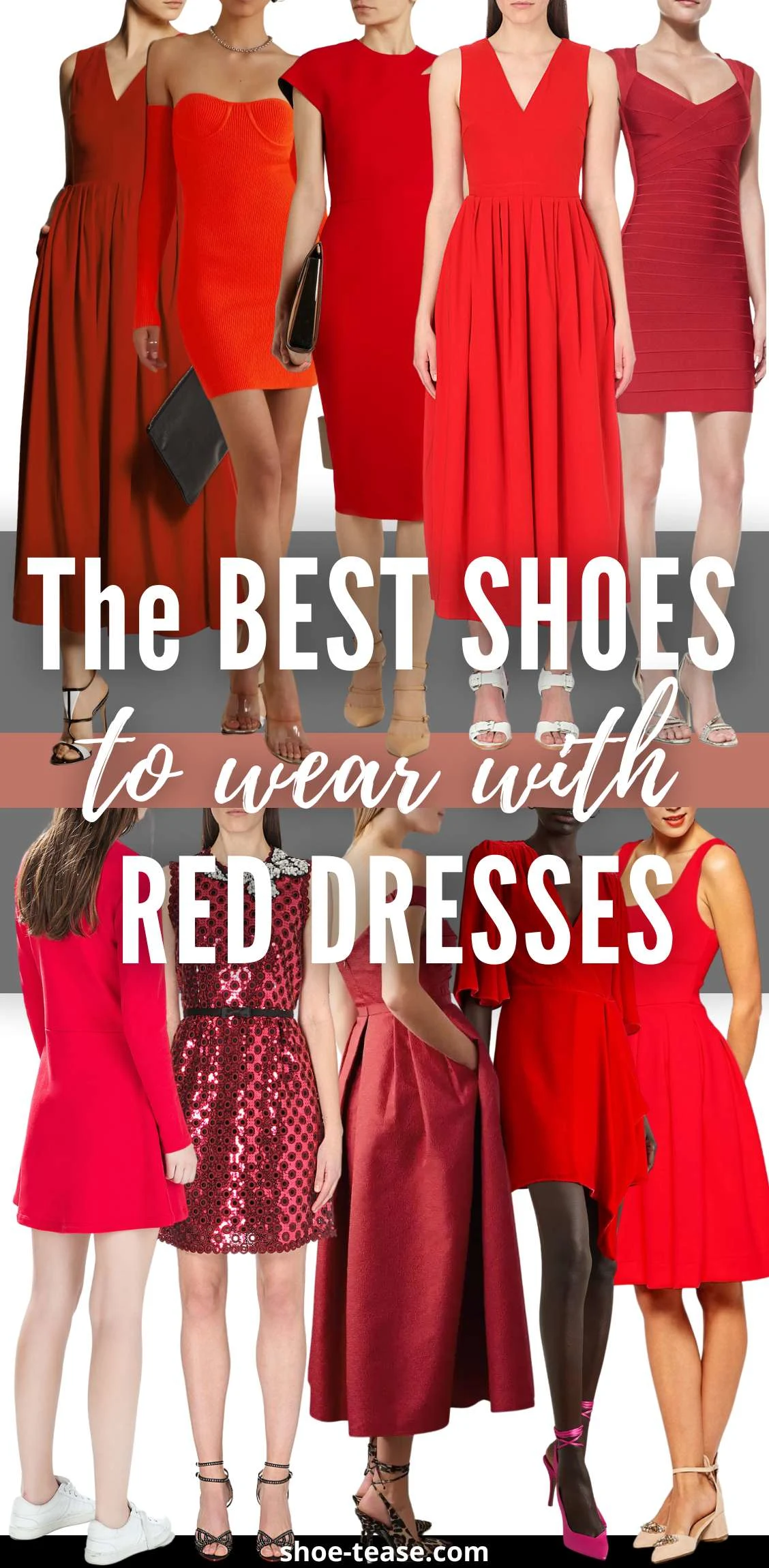 Color Shoes to Wear with Red Dresses in 2021: The Very Best Picks!