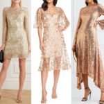 shoes to wear with champagne dress