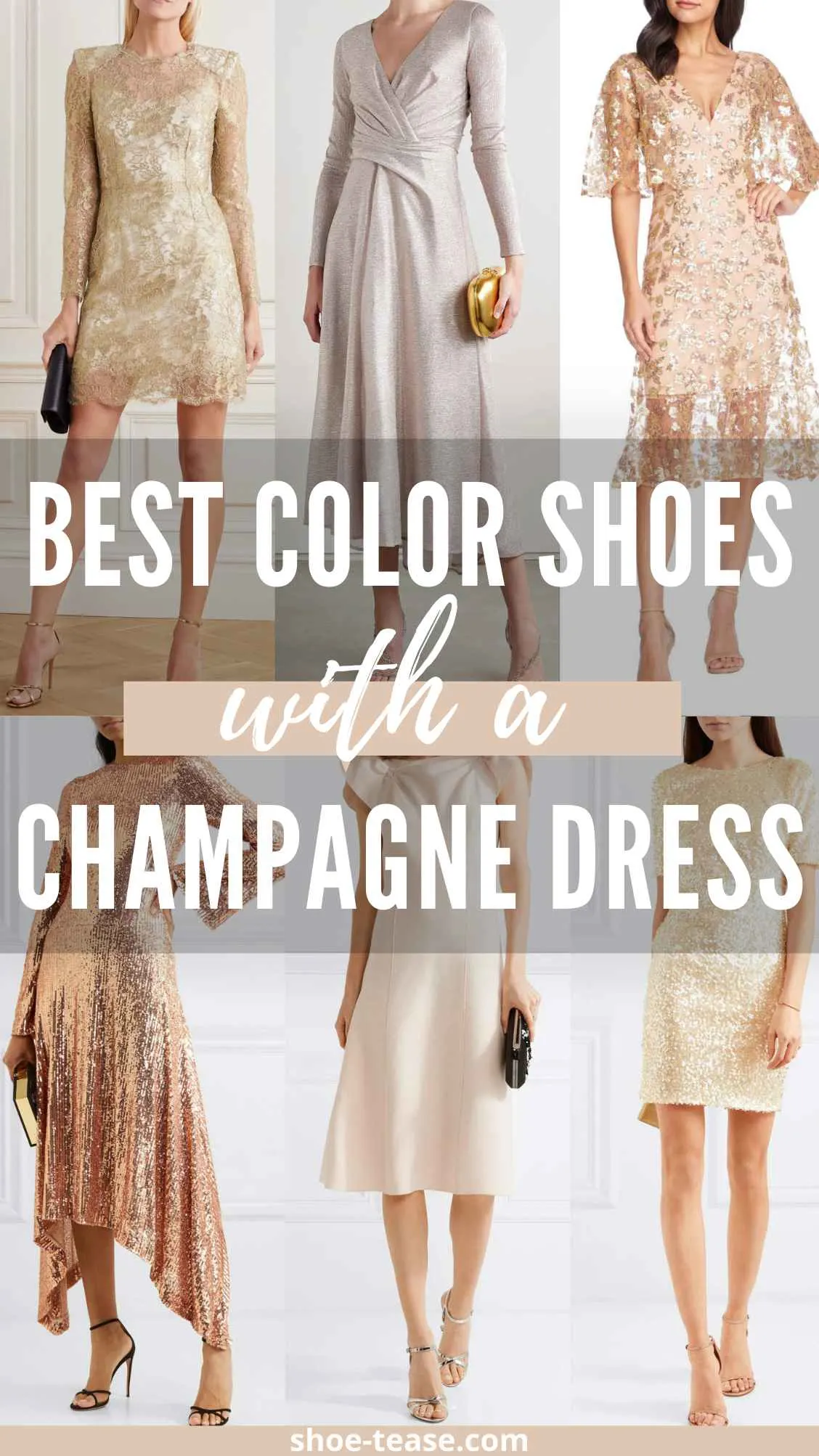 What Color Shoes Go With Champagne Color Dress? Ultimate Guide For 2023