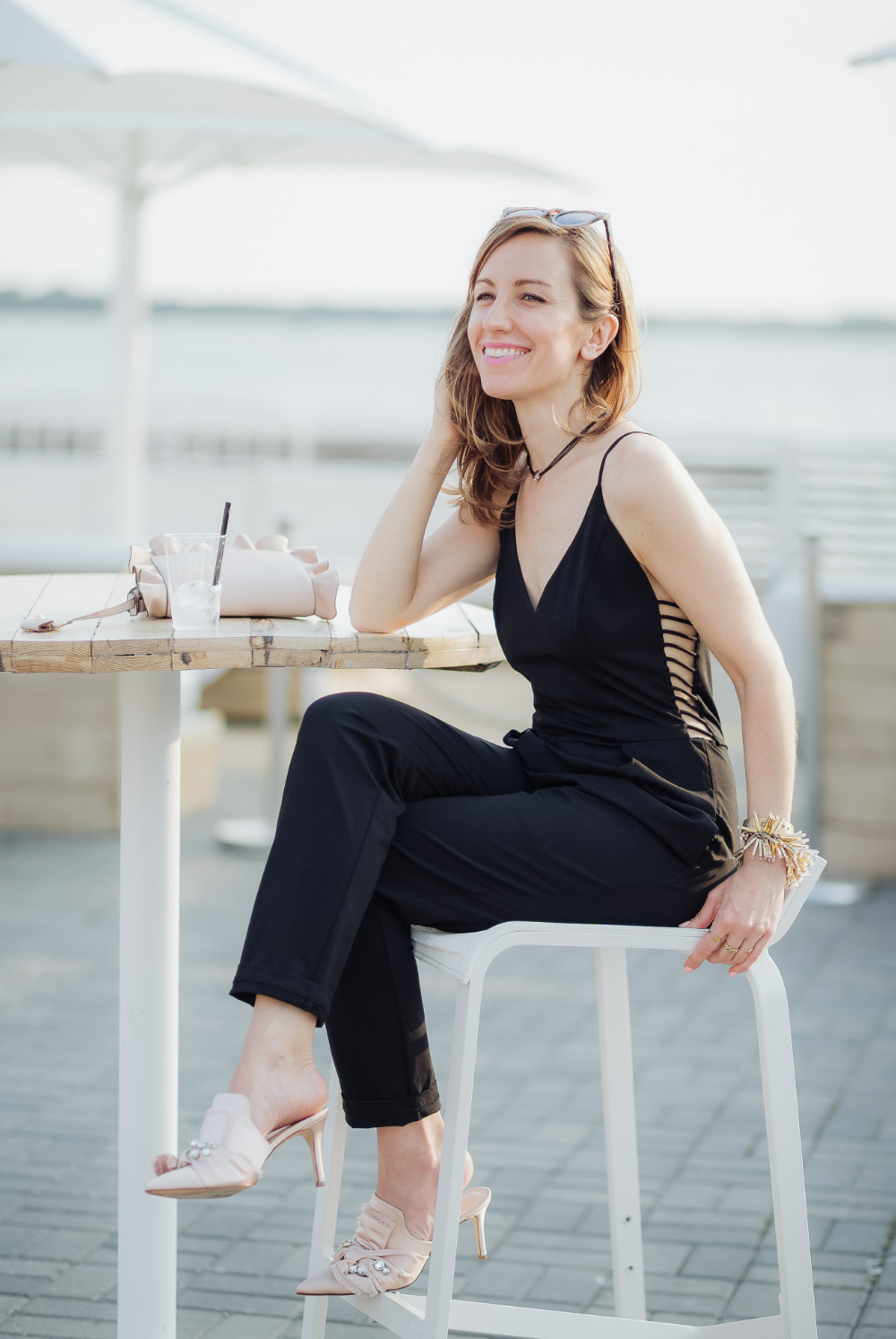 what shoes to wear with a jumpsuit wedding
