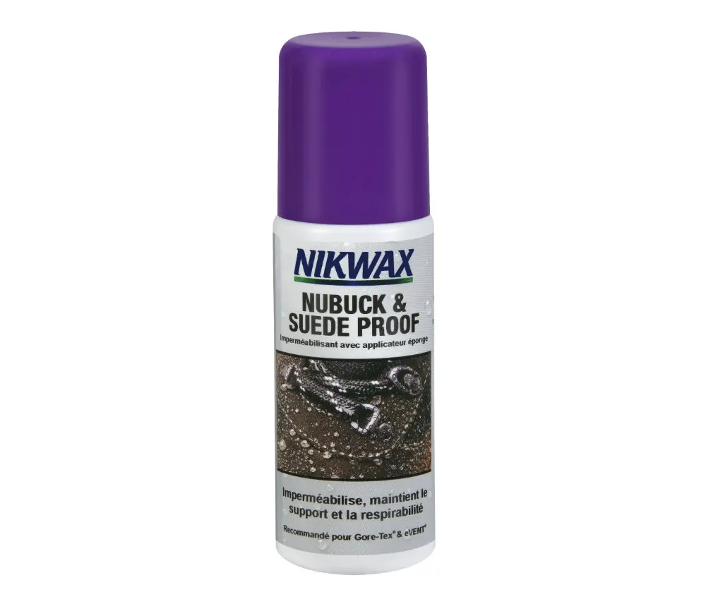 Nikwax Nubuck product: one of the best Waterproof Spray for Shoes and Boots