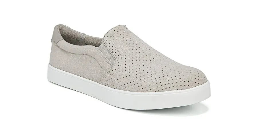 Grey Slip on Sneakers - Types of Shoes for Women.
