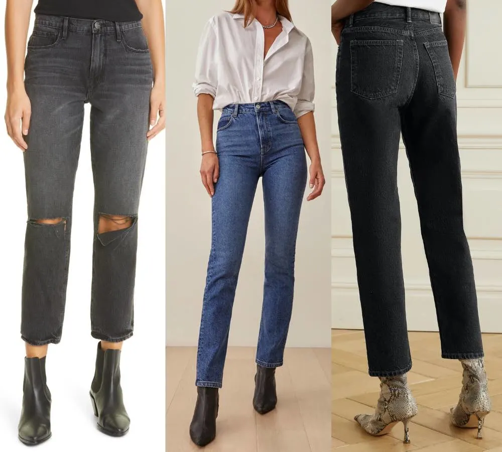 The Best Women's Shoes to Wear with Straight Leg Jeans - 21 Greats!