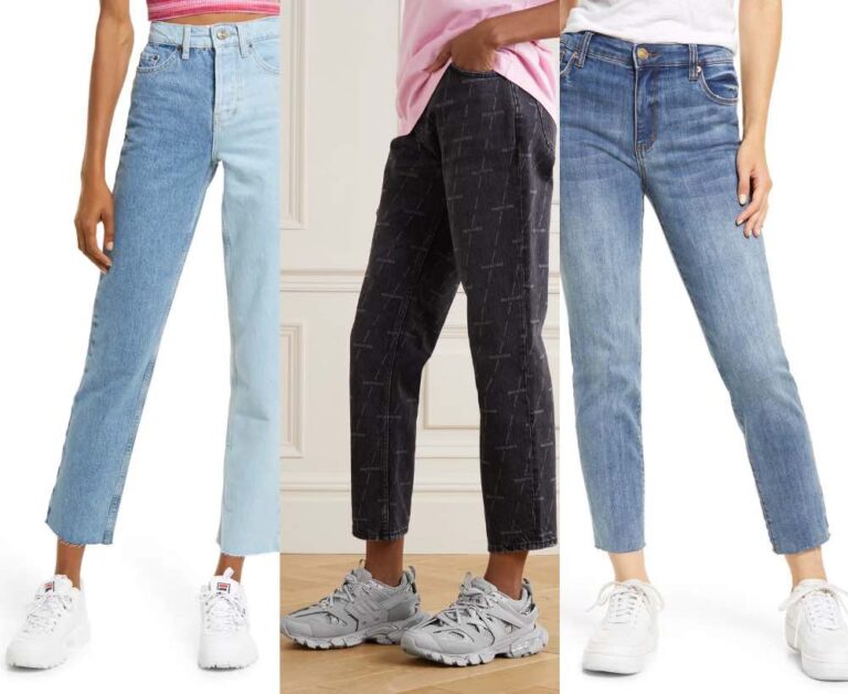 Chic Women's Shoes to Wear with Straight Leg Jeans - 21 Greats!