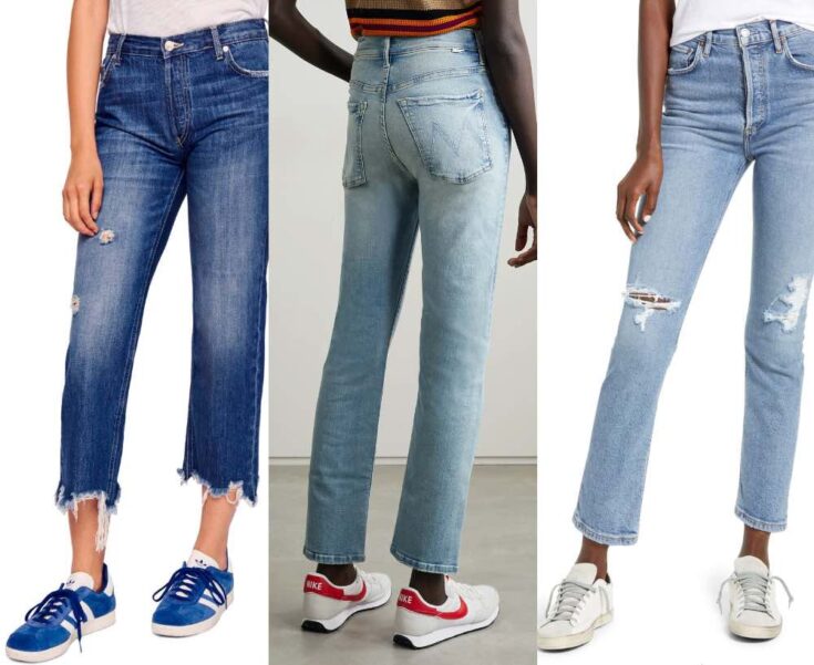 The Best Women's Shoes to Wear with Straight Leg Jeans - 21 Greats!