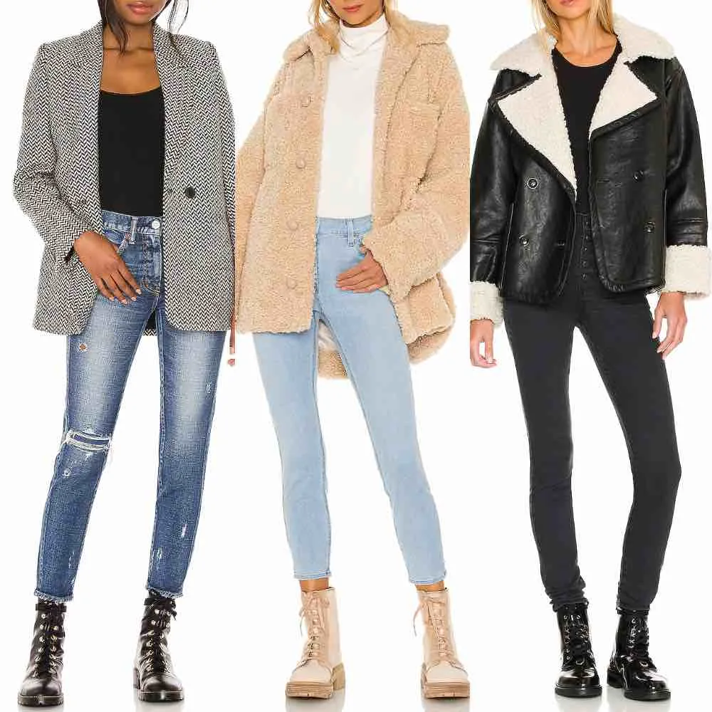 Combat boots on sale and jeans