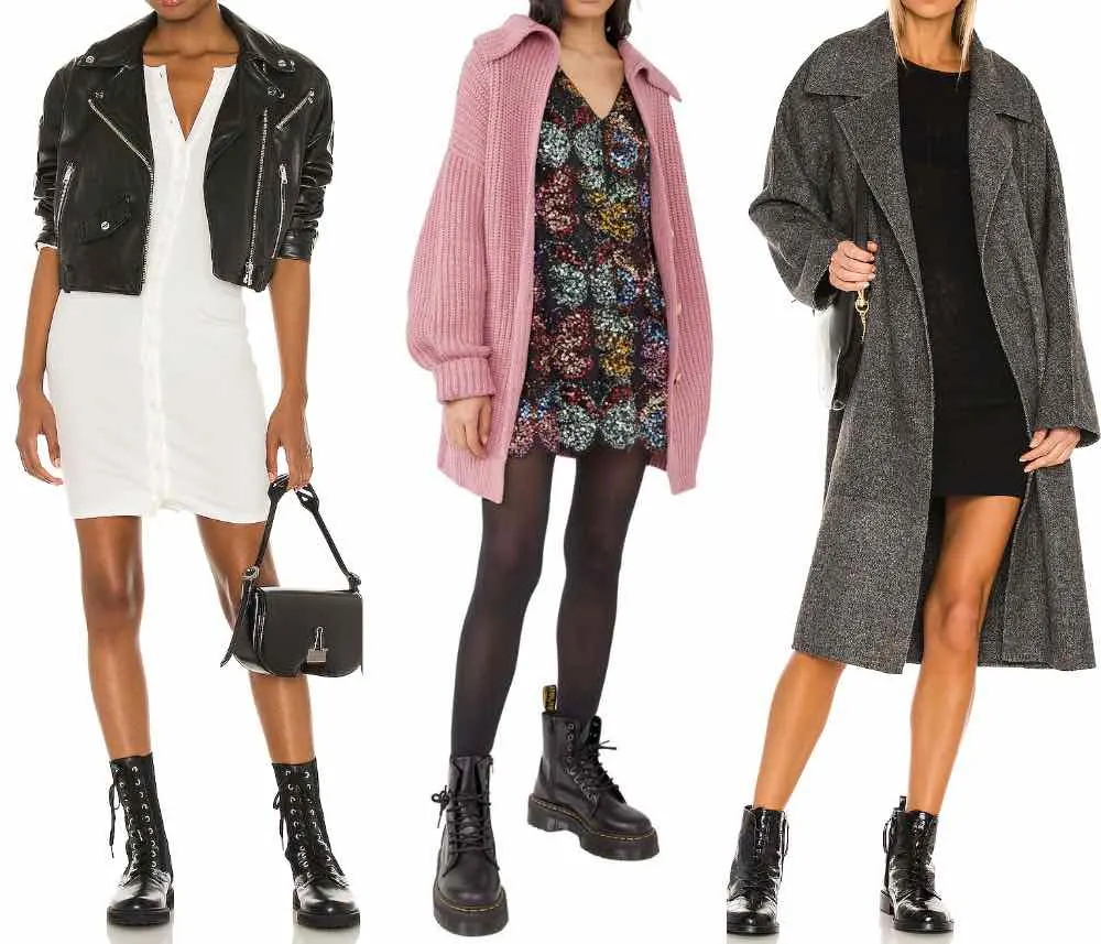 Five Jaw-Dropping Outfit Ideas with Combat Boots