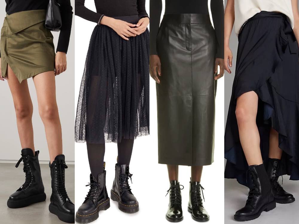 Five Jaw-Dropping Outfit Ideas with Combat Boots