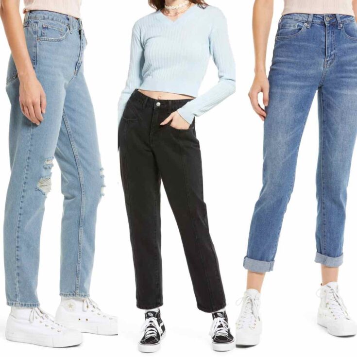 What Shoes to Wear with Mom Jeans Outfits to Look Stylish in 2021!