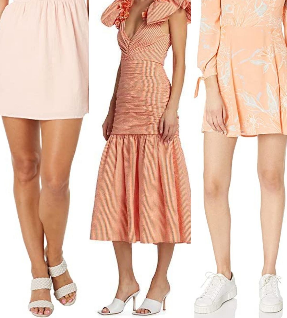 Best Color Shoes to Match Peach Dress 2 1