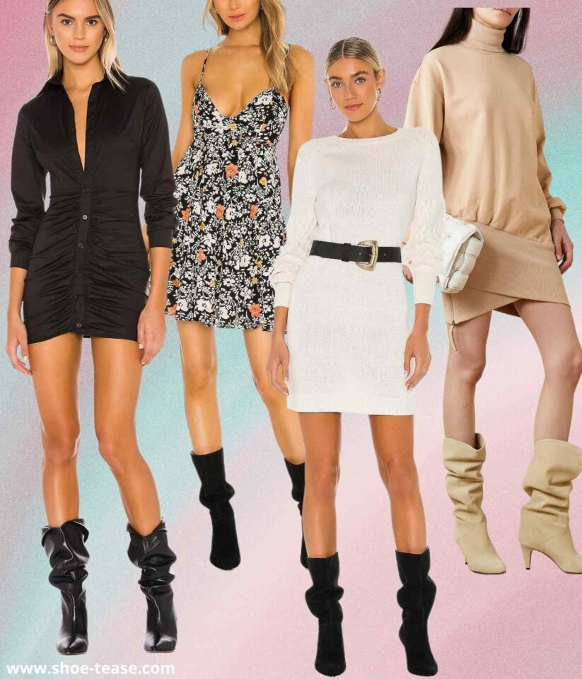 How to Wear Short Dresses with Boots - 9 Great Boots for a Mini Dress