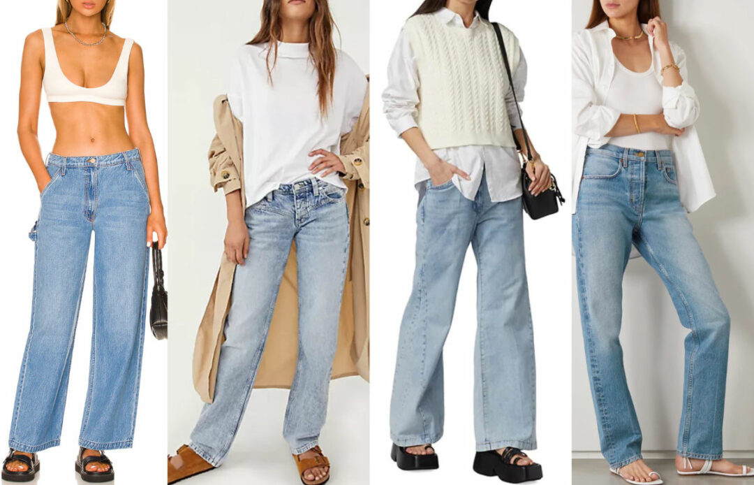 What Shoes to Wear with Baggy Jeans Outfits for Women ShoeTease