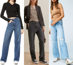 What Shoes to Wear with Baggy Jeans Outfits for Women | ShoeTease