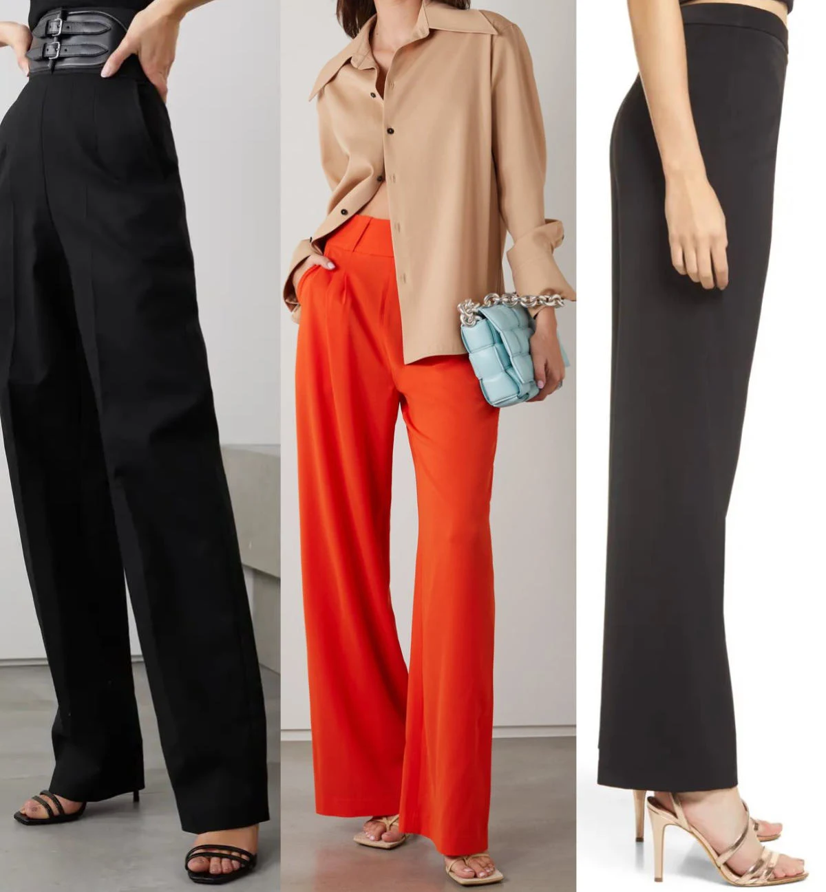 PlusSize Wide Leg Trousers  Tailored Style